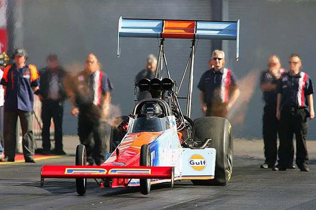 launching at santa pod